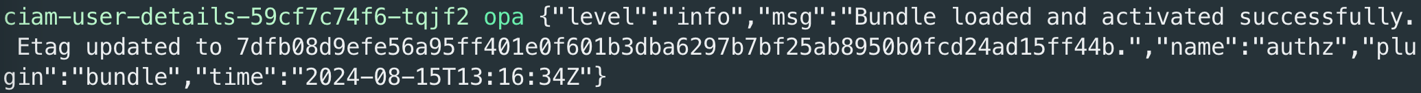 OPA Bundle Loaded